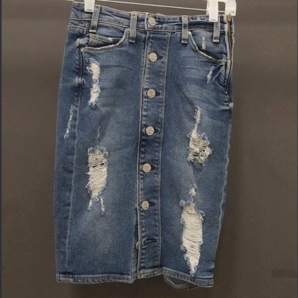 McGuire Jean Skirt